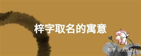 梓意思名字|梓字取名的寓意是什麼？2020最新含梓字起名男孩女孩名字推薦